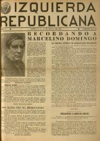 Izquierda Republicana. Año V, núm. 36-37, 31 de marzo de 1948 | Biblioteca Virtual Miguel de Cervantes