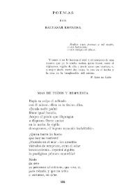 Poemas / por Baltasar Espinosa | Biblioteca Virtual Miguel de Cervantes