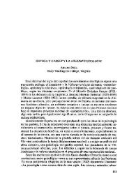 Ortega y Gasset y la "Völkerpsychologie" / Aniano Peña | Biblioteca Virtual Miguel de Cervantes