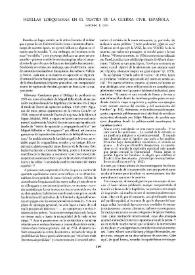  Huellas lorquianas en el teatro de la Guerra Civil Española  / Antonio F. Cao | Biblioteca Virtual Miguel de Cervantes