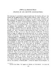  "¡Viva la bagatela!" (Examen de una expresión noventayochista)  / Pablo Cabañas | Biblioteca Virtual Miguel de Cervantes