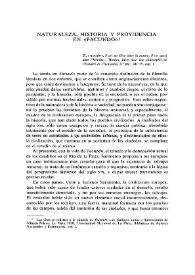 Naturaleza, historia y providencia en "Facundo" / Julio Caillet-Bois | Biblioteca Virtual Miguel de Cervantes