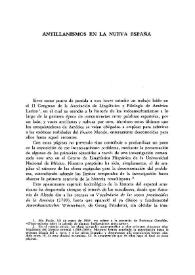 Antillanismos en la nueva España  / Juan M. Lope Blanch | Biblioteca Virtual Miguel de Cervantes