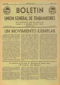 U.G.T. : Boletín de la Unión General de Trabajadores de España en Francia. Núm. 32, junio de 1947 | Biblioteca Virtual Miguel de Cervantes