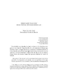 Desenlaces trágicos en el teatro de Rojas Zorrilla / Rafael González Cañal | Biblioteca Virtual Miguel de Cervantes