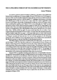 The Alpha/Beta Version of the Second Half of "Tristana" / James Whiston | Biblioteca Virtual Miguel de Cervantes