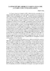 La atracción del abismo en "Cuarenta leguas por Cantabria" y dos novelas de Galdós / Diane F. Urey | Biblioteca Virtual Miguel de Cervantes