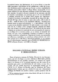 Diálogo cultural entre España e Iberoamérica / José Agustín Mahieu | Biblioteca Virtual Miguel de Cervantes