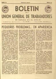 U.G.T. : Boletín de la Unión General de Trabajadores de España en Francia. Núm. 136, febrero de 1956 | Biblioteca Virtual Miguel de Cervantes