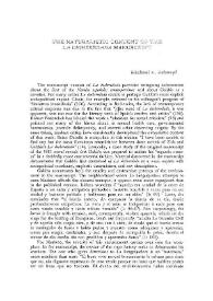 The naturalistic content of the "La desheredada" manuscript / Michael A. Schnepf | Biblioteca Virtual Miguel de Cervantes