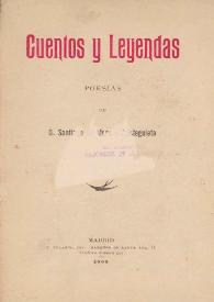 Cuentos y Leyendas / poesías de D. Santiago de Mena y Aristeguieta | Biblioteca Virtual Miguel de Cervantes