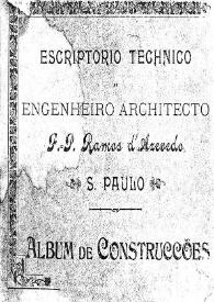 Album de construccões | Biblioteca Virtual Miguel de Cervantes
