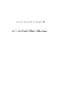 Addendum to Annual Report 1973-1974. Report on U.S. grantees to Spain | Biblioteca Virtual Miguel de Cervantes