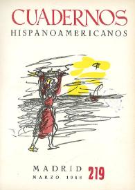 Cuadernos Hispanoamericanos. Núm. 219, marzo 1968 | Biblioteca Virtual Miguel de Cervantes