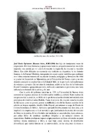 José Boris Spivacow (Buenos Aires, 1915-1994) [Semblanza] / José Luis de Diego | Biblioteca Virtual Miguel de Cervantes