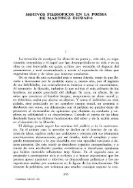 Motivos filosóficos en la poesía de Martínez Estrada / Eugenio Pucciarelli | Biblioteca Virtual Miguel de Cervantes