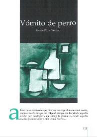 Vómito de perro / Ramón Pérez Montero | Biblioteca Virtual Miguel de Cervantes