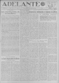 Adelante : Órgano del Partido Socialista Obrero [Español] (México, D. F.). Año VI, núm. 140, 1 de junio de 1948 | Biblioteca Virtual Miguel de Cervantes