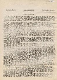 El Socialista. Segunda época. Septiembre de 1945 | Biblioteca Virtual Miguel de Cervantes