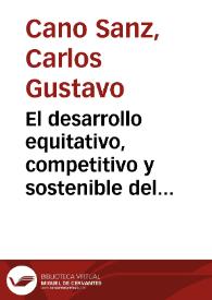 El desarrollo equitativo, competitivo y sostenible del sector agropecuario en Colombia | Biblioteca Virtual Miguel de Cervantes