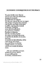 “Economic Consequences of the Peace” / Juan García Hortelano | Biblioteca Virtual Miguel de Cervantes