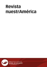 Revista nuestrAmérica | Biblioteca Virtual Miguel de Cervantes