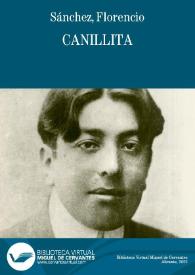 Canillita / Florencio Sánchez | Biblioteca Virtual Miguel de Cervantes