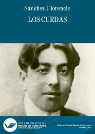Los curdas / Florencio Sánchez | Biblioteca Virtual Miguel de Cervantes