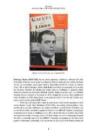 Santiago Rueda (1905-1968) [Semblanza] / José Luis de Diego | Biblioteca Virtual Miguel de Cervantes