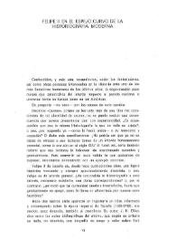 Felipe II en el espejo curvo de la historiografía moderna / Miguel de Ferdinandy | Biblioteca Virtual Miguel de Cervantes