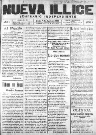 Nueva Illice (1913-1927) | Biblioteca Virtual Miguel de Cervantes