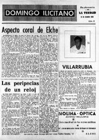 Domingo Ilicitano: suplemento de "La Verdad". Núm. 6, 26 de octubre de 1958 | Biblioteca Virtual Miguel de Cervantes