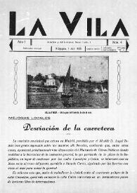 La Vila. Núm. 4, 1 de abril de 1936 | Biblioteca Virtual Miguel de Cervantes