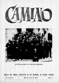 Camino: Boletín del Consejo Diocesano de los Hombres de Acción Católica. Núm. 4, abril de 1955 | Biblioteca Virtual Miguel de Cervantes