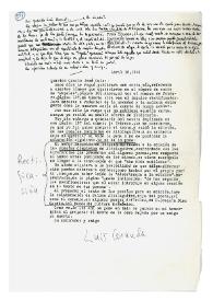 Carta de Luis Cernuda a Camilo José Cela. México, 10 de abril de 1961
 | Biblioteca Virtual Miguel de Cervantes