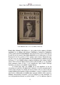 Prensa Roja (Madrid, 1922-1924) [Semblanza] / Alejandro Civantos Urrutia | Biblioteca Virtual Miguel de Cervantes