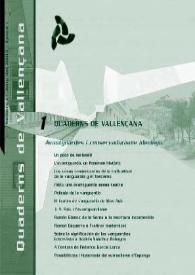 Quaderns de Vallençana. Núm. 1, 2003 | Biblioteca Virtual Miguel de Cervantes