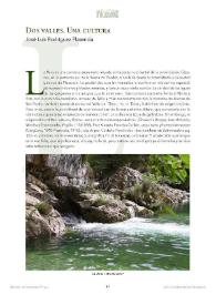 Dos valles. Una cultura / José Luis Rodríguez Plasencia | Biblioteca Virtual Miguel de Cervantes