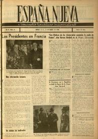 España nueva : Semanario Republicano Independiente. Año II, núm. 18, 23 de marzo de 1946 | Biblioteca Virtual Miguel de Cervantes
