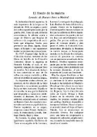 Cuadernos Hispanoamericanos, núm. 630 (diciembre 2002). El fondo de la maleta. Losada: de Buenos Aires a Madrid | Biblioteca Virtual Miguel de Cervantes