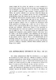 Los surrealistas españoles de Paul Ilie / Luis Alberto de Cuenca | Biblioteca Virtual Miguel de Cervantes