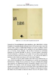 Tipografía La Vasconia/Editorial La Baskonia (Buenos Aires, 1893-1943) [Semblanza] / Andrew Reynolds | Biblioteca Virtual Miguel de Cervantes
