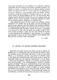 "El Jarama", de Rafael Sánchez Ferlosio / Fernando Quiñones | Biblioteca Virtual Miguel de Cervantes