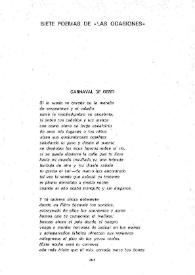 Siete poemas de "Las ocasiones" / Eugenio Montale | Biblioteca Virtual Miguel de Cervantes
