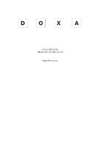Doxa. Cuadernos de Filosofía del Derecho. Núm. 43, 2020 | Biblioteca Virtual Miguel de Cervantes