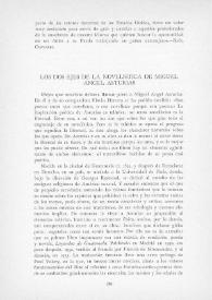 Los dos ejes de la novelística de Miguel Ángel Asturias / José Antonio Galaos | Biblioteca Virtual Miguel de Cervantes