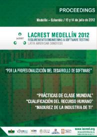 Proceedings Latin American Congress on Requirements Engineering & Software Testing / editor, Edgar Serna M. | Biblioteca Virtual Miguel de Cervantes