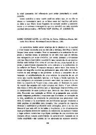Vargas Llosa: "La señorita de Tacna". Biblioteca Breve. Editorial Seix-Barral. Barcelona-Caracas-México, 1981 [Reseña] / Armando Álvarez Bravo | Biblioteca Virtual Miguel de Cervantes