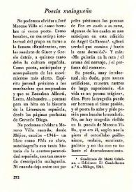 Poesía malagueña / L. de L.  | Biblioteca Virtual Miguel de Cervantes
