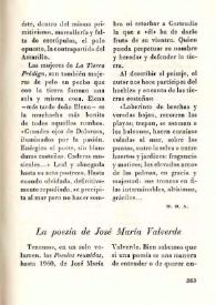La poesía de José María Valverde / L. de L.  | Biblioteca Virtual Miguel de Cervantes